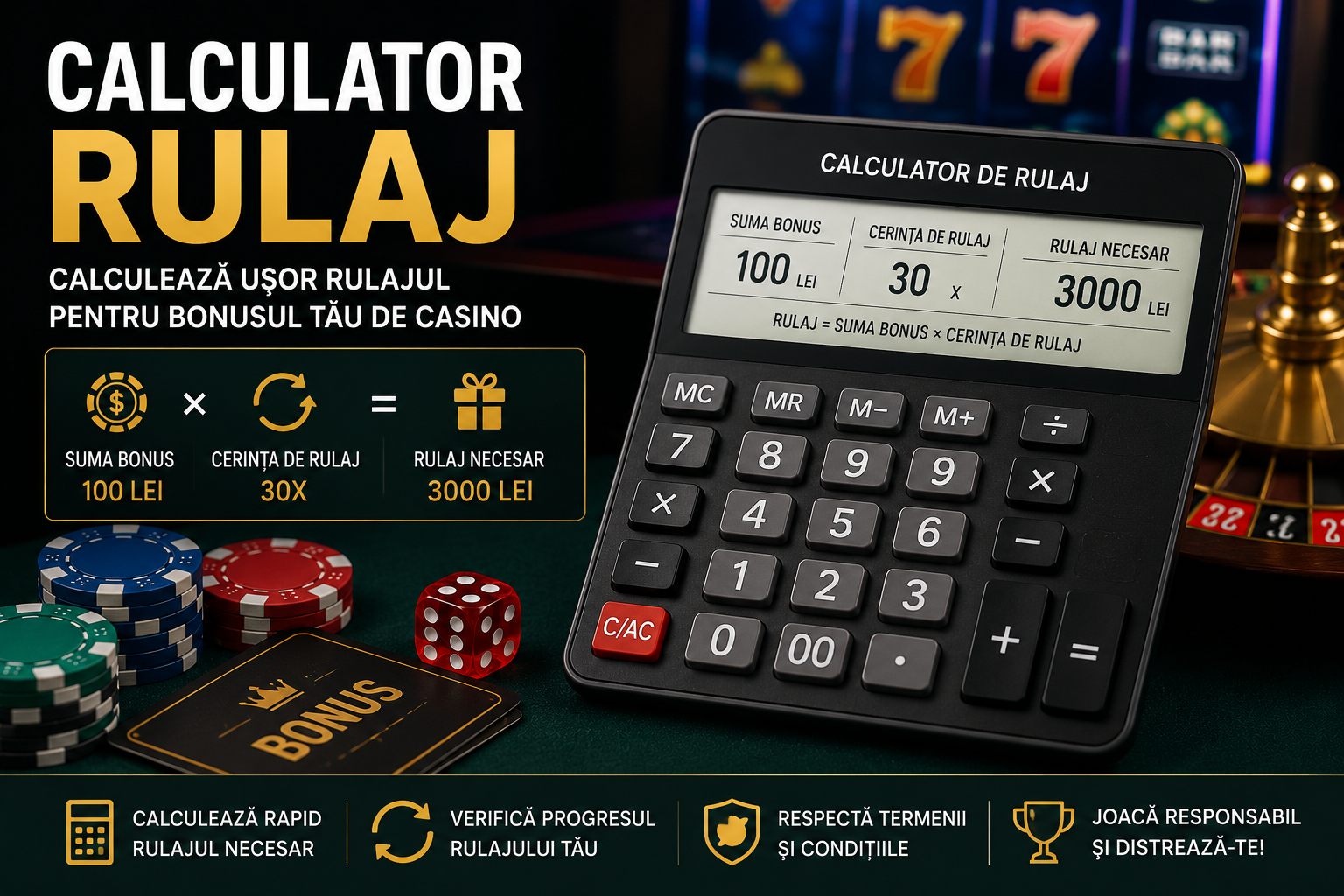 Calculator Rulaj