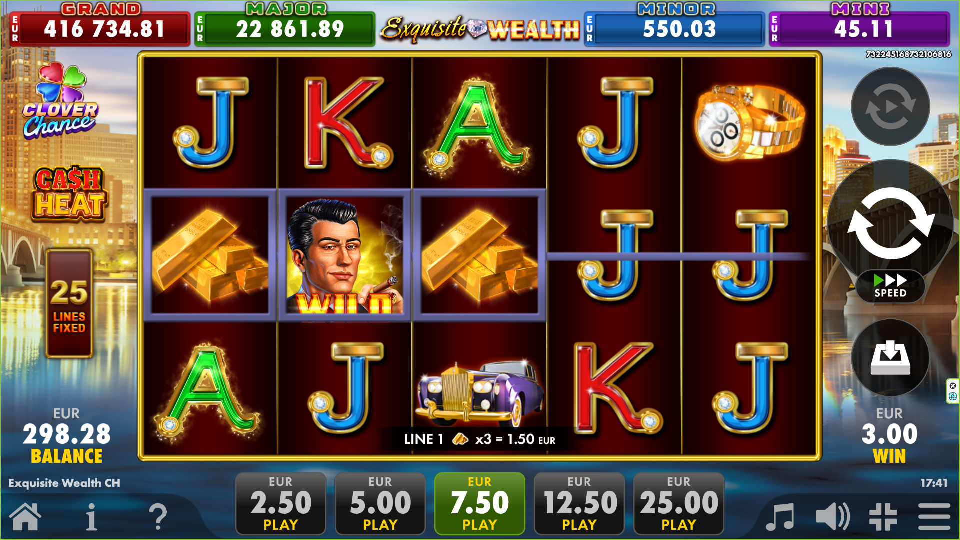 Exquisite Wealth Cash Heat